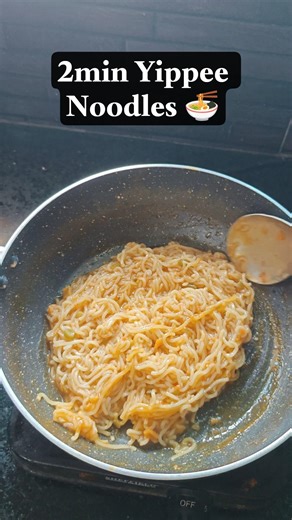 Simple Yippee Noodles 🍜|Home made|#yippee #fastfood #maggie