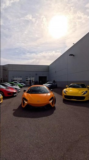 Supercar Saturday at McLaren Scottsdale #supercars #mclaren #scottsdale