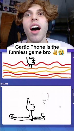 Gartic Phone is genuinely the funniest game of all time ✌️😭