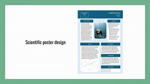 A0 Scientific Poster Template - Academic Conference Powerpoint (.pptx) Blue & White Portrait - Etsy