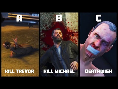 GTA 5 - ALL Mission Endings