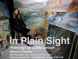 The Mayor's Gallery presents "In Plain Sight" a collection of paintings by Lydia Larson