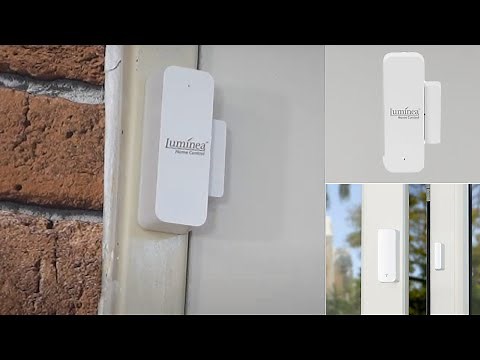 Détecteur d'ouverture de porte connecté avec commande vocale XMD-103.app [PEARLTV.FR]