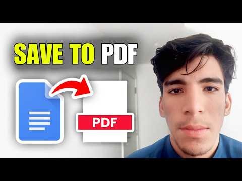 How To Save Google Doc As PDF