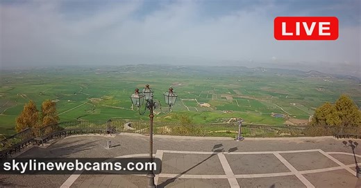 Webcam en direct Point de vue sur Niscemi | SkylineWebcams