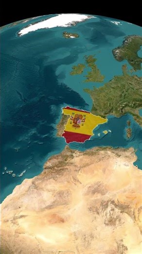 Spain's Map Animation Johnny Harris style using Mapimator #videoediting #mapanimation #map