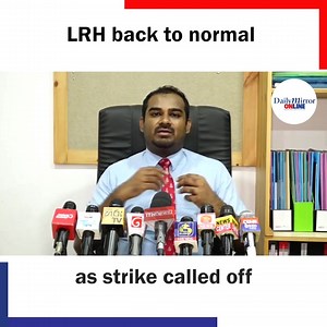 The 24-hour token strike by the Government Medical Officers' Association (GMOA) at the Outpatient Department (OPD) of the Lady Ridgeway Hospital (LRH) has been called off after solutions were guaranteed, GMOA Media Spokesman Dr. Chamil Wijesinghe said. The token strike was launched in protest over Health Ministry's failure to take necessary action against an ill-tempered consultant at the hospital. According to Dr Wijesinghe, the Health Ministry Secretary had informed the LRH Director in writing