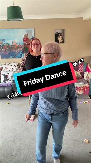 Mums visiting so had to get her dancing with me xx She chose the song as its a throw back to her youth xx #alwaysdancing #fridaydance #dancelikenobodyswatching #fridayboogie