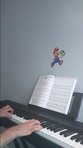 Underwater Theme - Mario #pianocover #vgm #mario