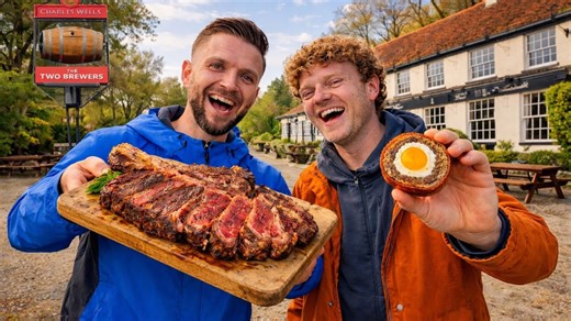 UK pub food challenge trying the top local favorites