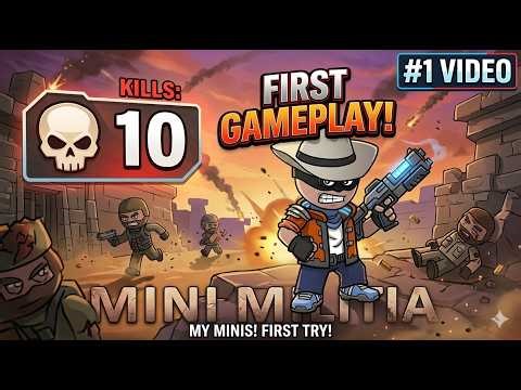 MINI MILITIA GOD MODE: 10 Kills in 5 Minutes! * THEY ALL QUIT! 10 Kills Mini Militia Massacre