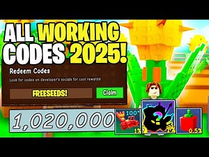 *NEW* ALL WORKING CODES FOR GROW A GARDEN IN 2025! ROBLOX GROW A GARDEN CODES