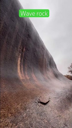 The spectacular wave rock. Full video of Hyden rock walk on page. #waverock #westernaustralia