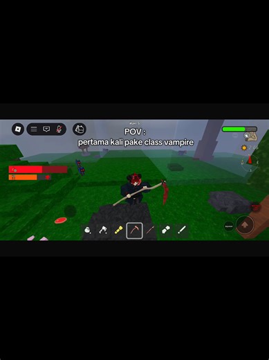 Pengalaman Pertama Menggunakan Kelas Vampire di Roblox