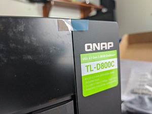 The QNAP TL-D800C Hardware Review