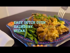 How to make Easy Dutch Oven Chopped Steak