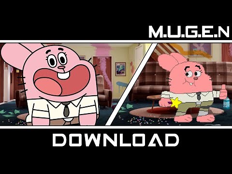 M.U.G.E.N. CHAR | The Amazing World of Gumball | Richard Watterson by elmofan17