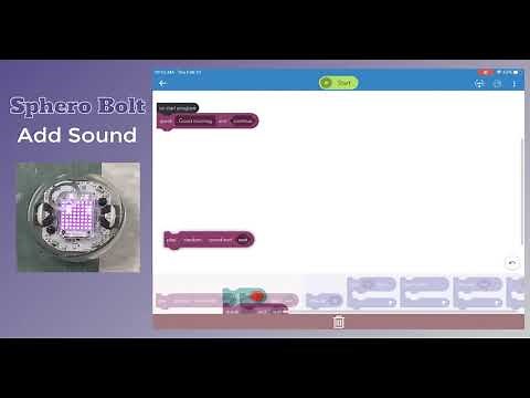 Sphero Bolt Tutorial: Sound