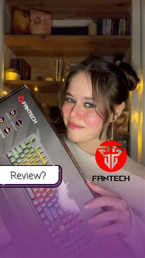 Hala Hazem | Gaming Content Creator on Instagram: "Have you tried it? #fantech #keyboard #review #gaming"