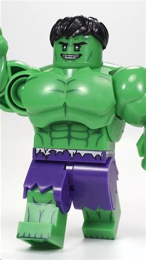LEGO Hulk VS Red Hulk | Captain America: Brave New World | Lego Big Figures Stop Motion #Shorts