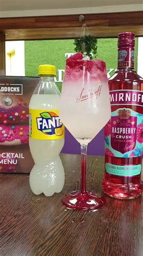 Smirnoff Rasberry Crush and Fanta Lemon !!! it a must to try !!! #foryou #foryoupage #fyp #paddocksclone