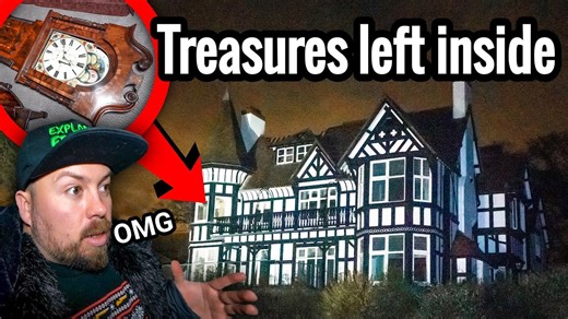 Abandoned Mansion left Damaged Full of Antiques | NEO TUDOR MANOR