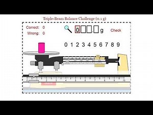 PHY2244 Module 6 Triple Beam Balance