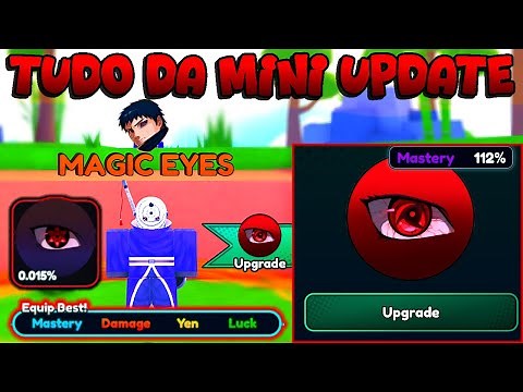 TUDO SOBRE A MINI UPDATE + DICAS PARA SE PREPARAR PARA UPDATE DE SEXTA! 21/11 Anime Weapons Roblox