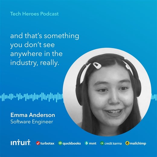 Are you trying to land an internship? In this episode of the Tech Heroes podcast, Emma Anderson, former intern turned full-time software engineer, and Charles Martin, senior recruiter, discuss key tactics in landing and being successful in a tech internship position. https://bit.ly/3QFSiZS | Intuit