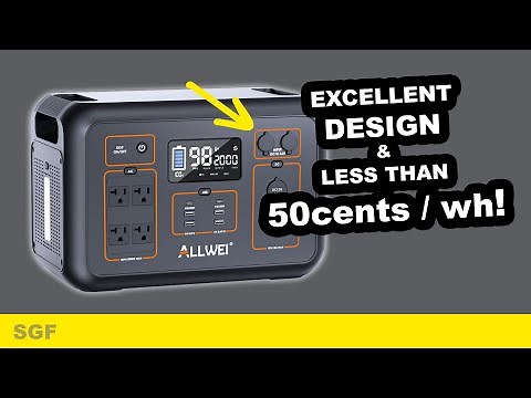 Finally, 2100wh at an affordable price [ALLWEI 2000w]
