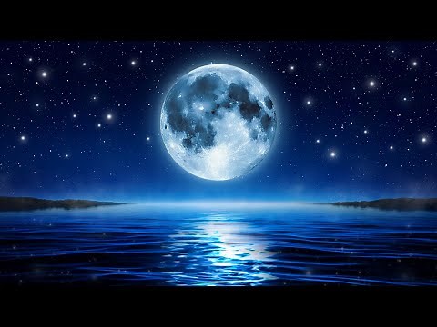 White Noise for Sleep Under the Moonlight | 10 Hour Sleep Sounds