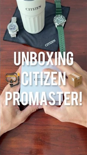 Unboxing NEW Citizen Promaster! BN0269-50W #citizen