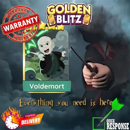 Golden Blitz Event Voldemort Monopoly Go Stickers: Rare Album Collection Trusted Seller - Etsy UK