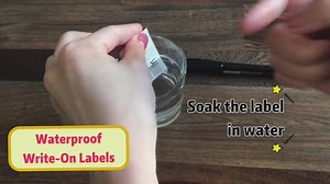 Waterproof Round Blank Labels, White Write-on Stickers, All-purpose Stickers - Etsy Canada