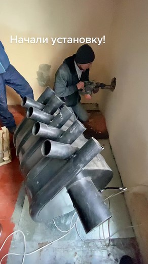 Exhaust Pipe Repair Techniques in a Construction Setting