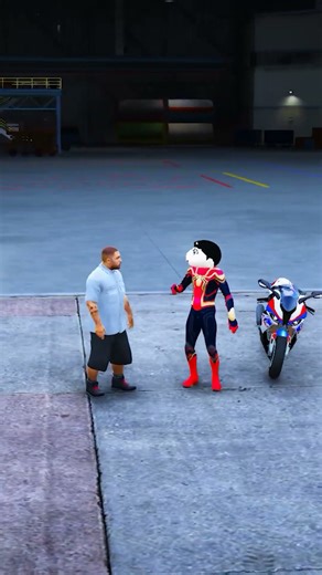 GTA V : Spiderman gets new plane #shortsfeed #shorts #gtav