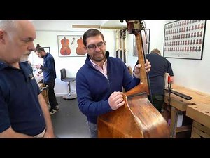 Workshop: George Martin and the Workshop Reseting a Double Bass Neck, Ep 1