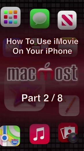 Learn how to use iMovie on your iPhone in this 8-part series. Start with part 1! #imovie #iphonetutorial #imovietutorial
