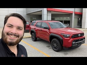 2025 Toyota 4Runner SR5 in Supersonic Red