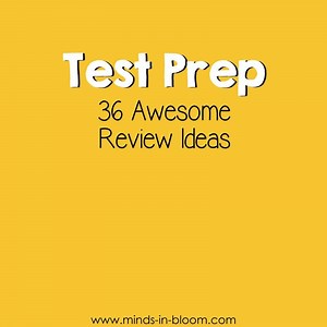 36 Awesome Test Prep Review Ideas!