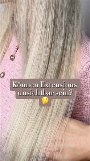 Können Extensions unsichtbar sein?🤩 Read the Caption👇🏼