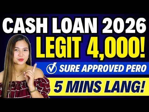 BAGO ITO! 🔥 ₱4,000 AGAD | FAST APPROVAL + 1 VALID ID | 5 MINUTES PERA NA? ALAMIN