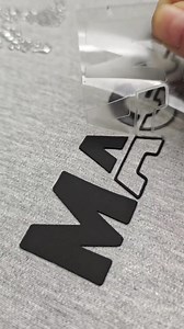 Customized 3d Silicone Heat Transfer logo Designs Brand logo Sticker Iron on Transfer Print on T-shirt