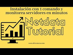 Netdata Tutorial - Instalación con 1 comando y monitorea servidores en minutos