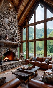 108K views · 8.3K reactions | Nature, luxury, and serenity in one perfect escape✨ | Log Cabins | Facebook