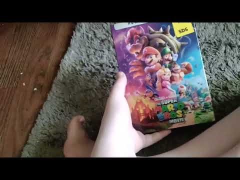 Super mario dvd unboxing