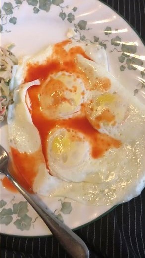 Imitation krabs salad and eggs 🦀🥗🍳🤌