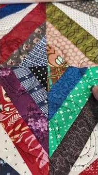 Let's Get Quilting! White kite shaped blocks.