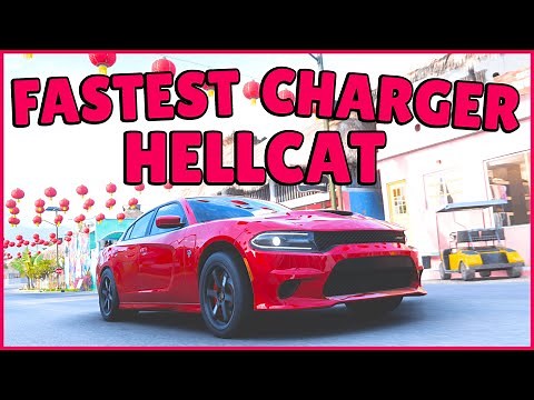 FORZA HORIZON 5 - FASTEST 2015 Dodge Charger SRT HELLCAT Drag Build/Tune - FH5