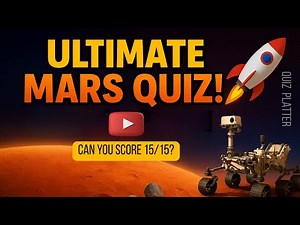 Ultimate Mars Quiz 🪐 | Can You Score 15/15? | #quizplatter